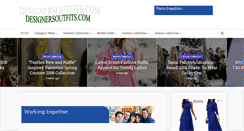 Desktop Screenshot of designersoutfits.com